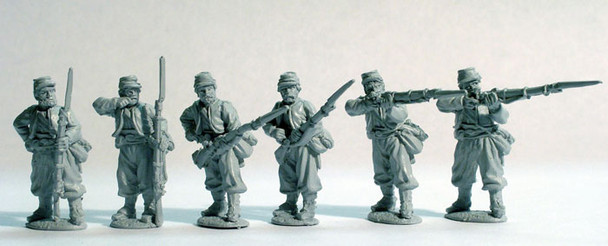 ACW Zouave Firing / Skirmish Line, Kepis & Chasseur Trousers - Available to Order
