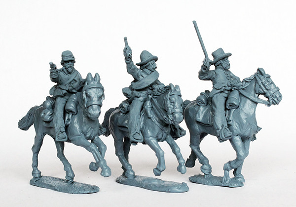 ACW Confederate Cavalry Charging Swords & Pistols - Available to Order