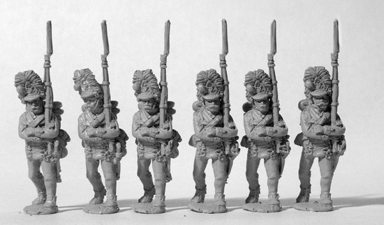 Napoleonic Austrian Hungarian Grenadiers March-Attack (1811 Fur Caps) - Available to Order