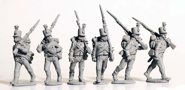 Napoleonic Austrian Grenz Infantry Marching Casually - Available to Order