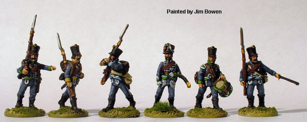 Napoleonic Austrian Hungarian Insurrectio Command Marching - Available to Order