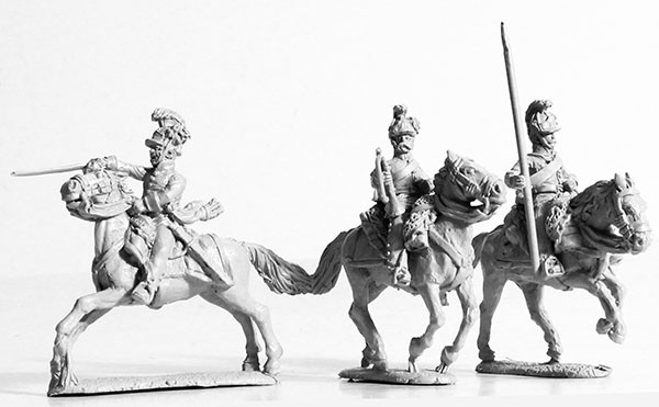 Napoleonic Austrian Dragoon Command, Galloping - Available to Order
