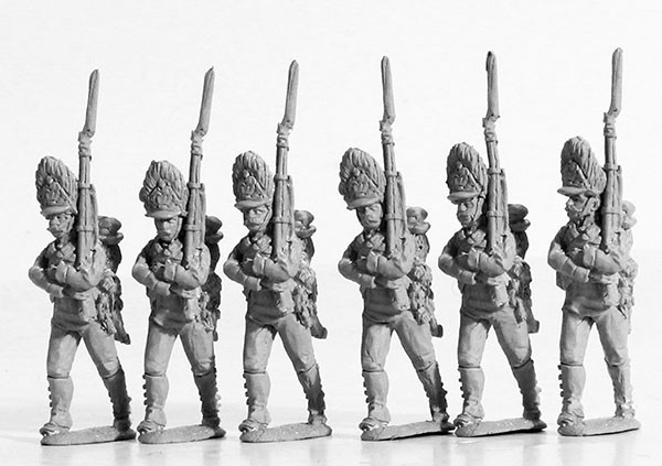 Napoleonic Austrian "German" Grenadiers, March Attack - Available to Order