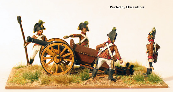 Napoleonic Austrian Artillery Firing 6pdr Wurst - Available to Order