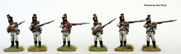 Napoleonic Austrian "German" Fusiliers in Shakos, Firing / Skirmish Line - Available to Order