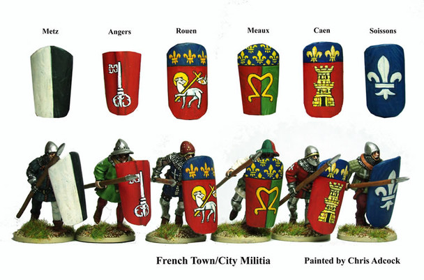 Agincourt Pavesiers Advancing - Available to Order