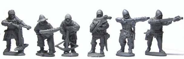 Agincourt Crossbowmen Shooting & Loading - Available to Order