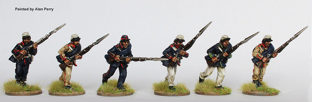 War of the Triple Alliance (1864-70) Brazilian Fusiliers Attacking, Kepis - Available to Order