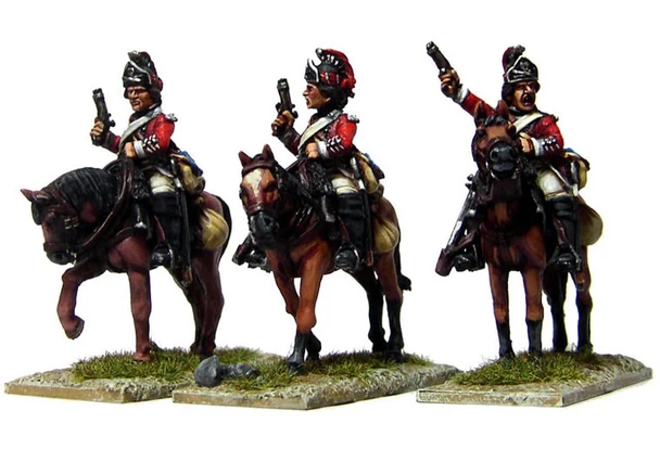 AWI 17th Light Dragoons w/ Pistols on Picket Duty - Available to Order