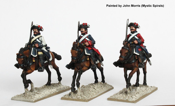 AWI Spanish Colonial Dragoons Galloping - Available to Order
