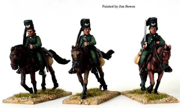 AWI Queen's Rangers Hussars, Swords Shouldered - Available to Order