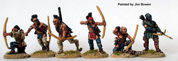AWI Warriors Skirmishing w/ Bows - Available to Order