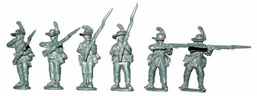 AWI British Infantry Firing Line - Available to Order