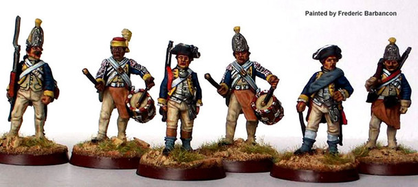 AWI Hesse-Cassel Grenadier Command Advancing - Available to Order