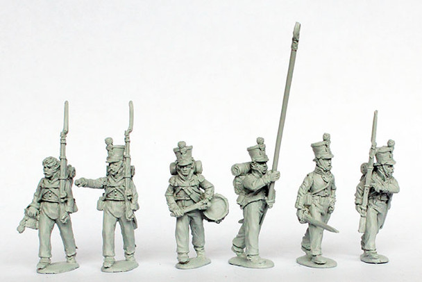 Napoleonic Bavarian National Guard / Mobile Field Battalion Command, Marching 1 - Available to Order
