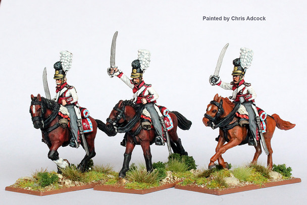 Napoleonic Bavarian Dragoons Charging 1805-11 - Available to Order