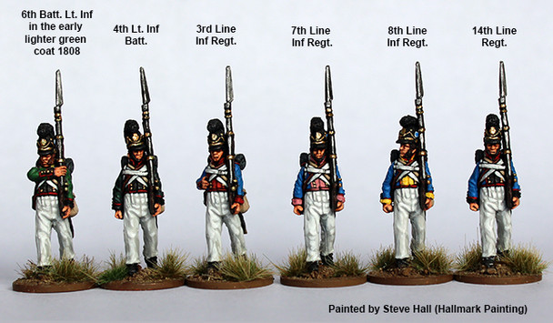 Napoleonic Bavarian Line / Light Infantry Marching - Available to Order