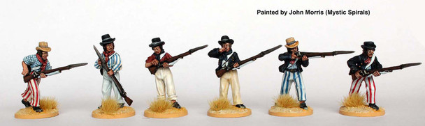 Napoleonic British Sailors Skirmishing w/ Muskets - Available to Order