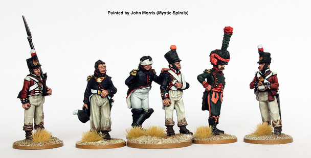 Napoleonic British French Prisoners Under Guard - Available to Order