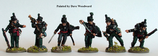 Napoleonic British 95th Rifles Command - Available to Order