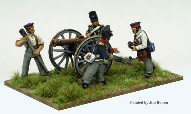 Napoleonic British Royal Foot Artillery Loading 9pdr - Available to Order