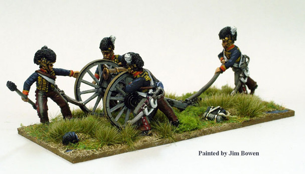 Napoleonic British Royal Horse Artillery Running-Up 5.5in Howitzer - Available to Order