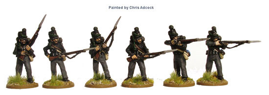 Napoleonic British K. G. L. 2nd Light Battalion Firing Line / Skirmishing w/ Muskets - Available to Order