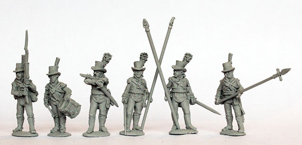 Napoleonic British Command Standing - Available to Order