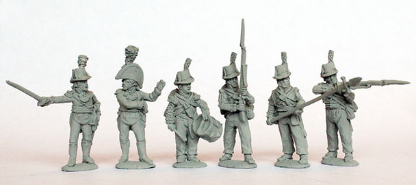 Napoleonic British Marine Command Standing - Available to Order
