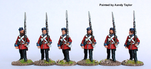 British Intervention Force (1860s) Line Infantry Marching, Kilmarnocks - Available to Order