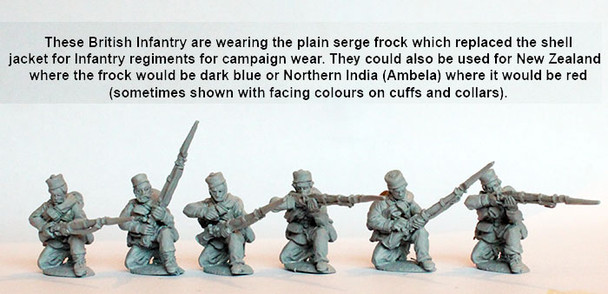 British Intervention Force Line Infantry Kneeling Skirmishing - Available to Order
