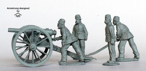 British Intervention Force (1860s) Royal Artillery Aiming 12pdr Armstrong - Available to Order