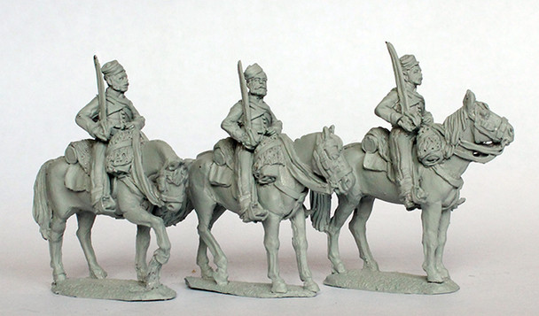British Intervention Force (1860s) Canadian Volunteer Cavalry, Standing, Shouldered Swords, Stable Jackets - Available to Order
