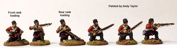 British Intervention Force (1860s) Line Infantry Skirmish Line Kneeling, Kilmarnocks - Available to Order