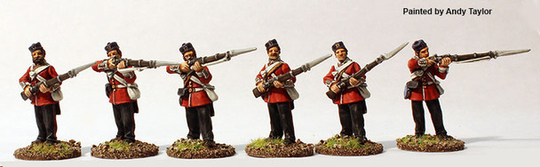 British Intervention Force (1860s) Line Infantry Firing Line, Kilmarnocks - Available to Order