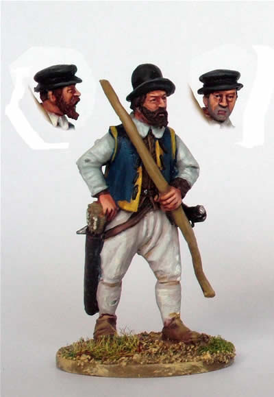 40mm Border Reivers Archer Walking, Livery Coat Over Jack - Available to Order