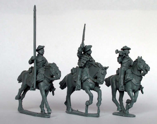 Carlist War Carlists Cavalry Command in Shell Jackets - Available to Order