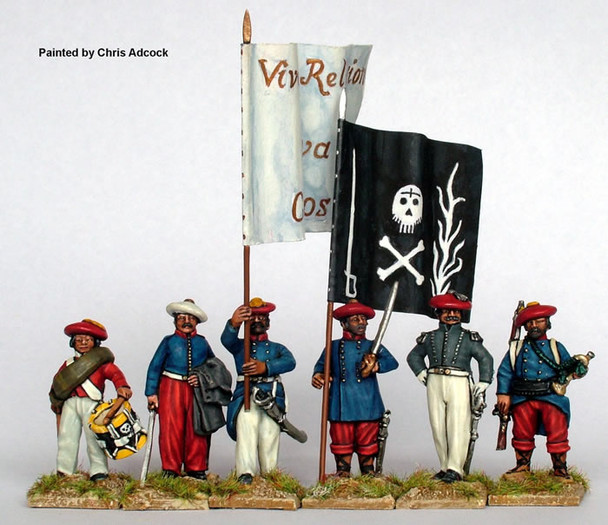 Carlist War Carlists Infantry Command Standing - Available to Order