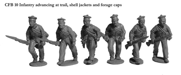 British Cape Wars Infantry at Trail, Shell Jackets - Available to Order