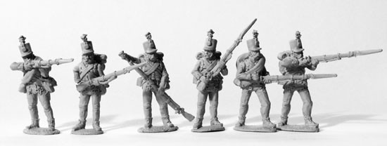 Napoleonic Austrian Grenz Infantry Skirmishing - Available to Order