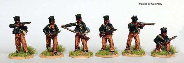 British Cape Wars CMR Dismounted Skirmishing - Available to Order