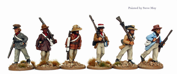 British Cape Wars Cape Town Levy Marching Casually - Available to Order