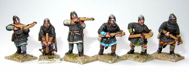Crusades Crusaders Mailed Crossbowmen - Available to Order