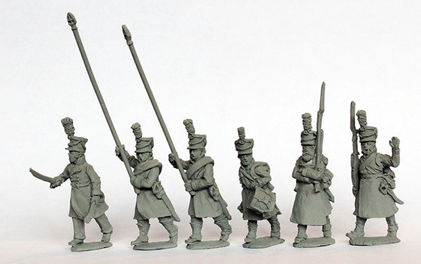 Napoleonic Danish-Norwegian Army Infantry Command Marching, Greatcoats 1812-14 - Available to Order