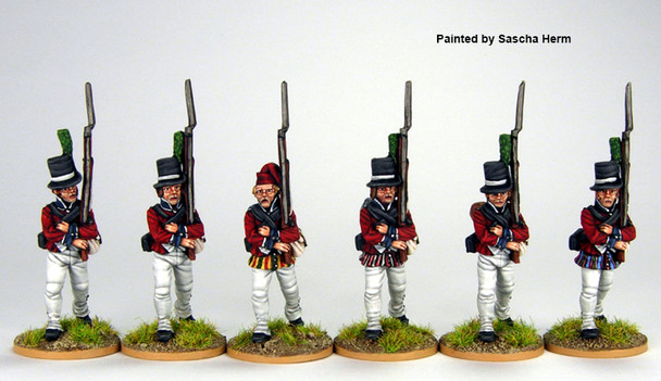 Napoleonic Danish-Norwegian Army Landevrn Marching 1801-08 - Available to Order