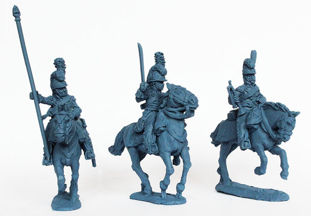 Napoleonic Danish-Norwegian Army Light Dragoon Command Galloping 1802-12 - Available to Order