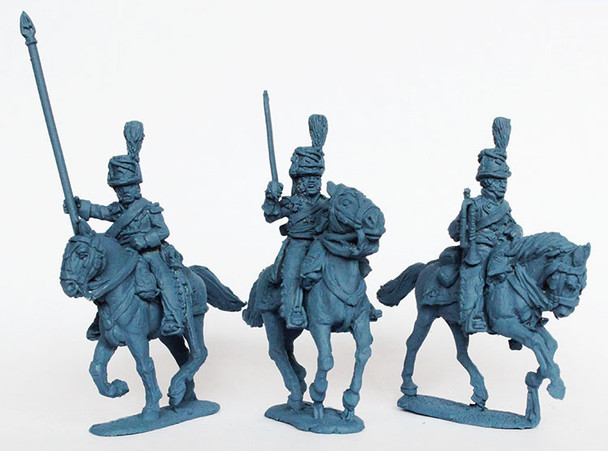 Napoleonic Danish-Norwegian Army Danish Rytter 1802-08 / Norwegian Dragoons 1804-10 Command in Round Hats - Available to Order