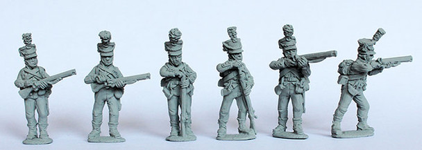 Napoleonic Danish-Norwegian Army Jaegers / Light Infantry Skirmishing in Shakos 1808-10 - Available to Order