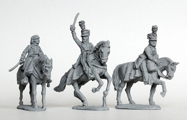 Napoleonic Danish-Norwegian Army Mounted Colonels in Shakos 1812-14 - Available to Order
