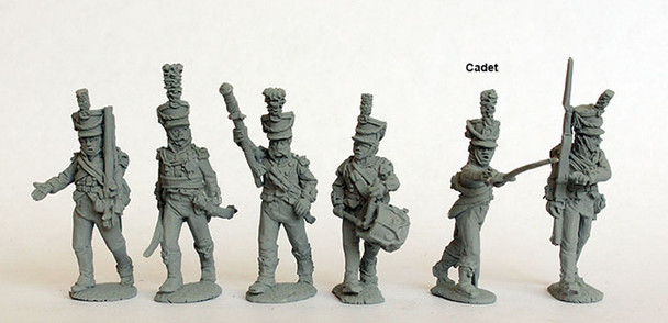 Napoleonic Danish-Norwegian Army Infantry Command, Shakos 1808-13 - Available to Order